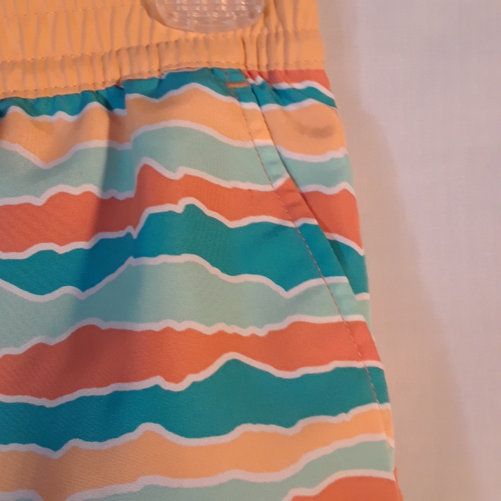 Columbia Omni Shade orange and teal girl's skort - Picture 3 of 13